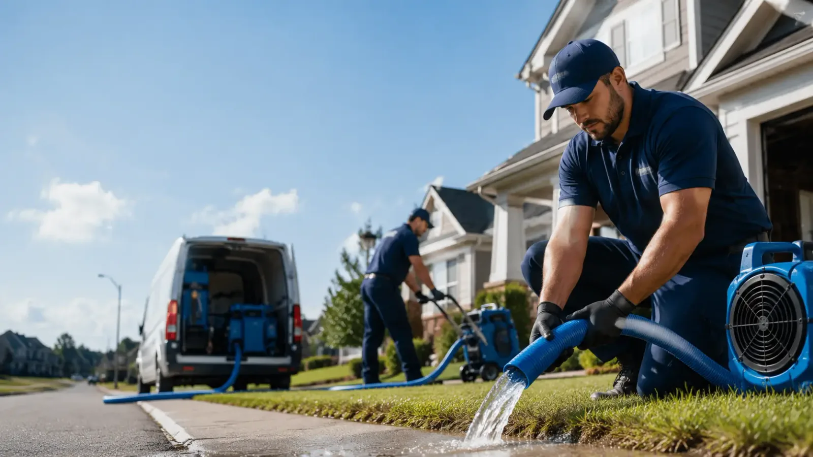 Flood Damage Restoration in Chesterville, OH